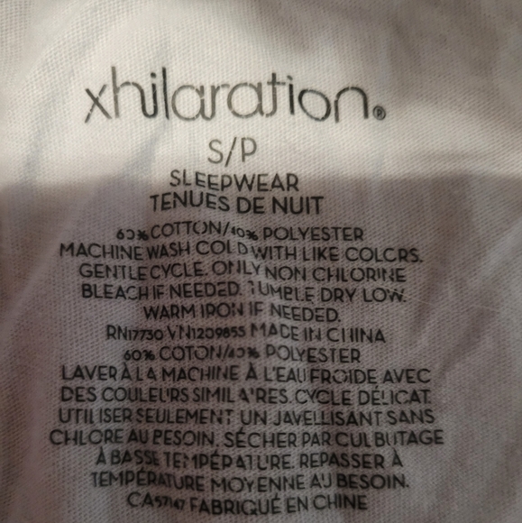 Xhilaration Koala Gray and White Tank Top and Shorts Pajama Set Size - Picture 9 of 9